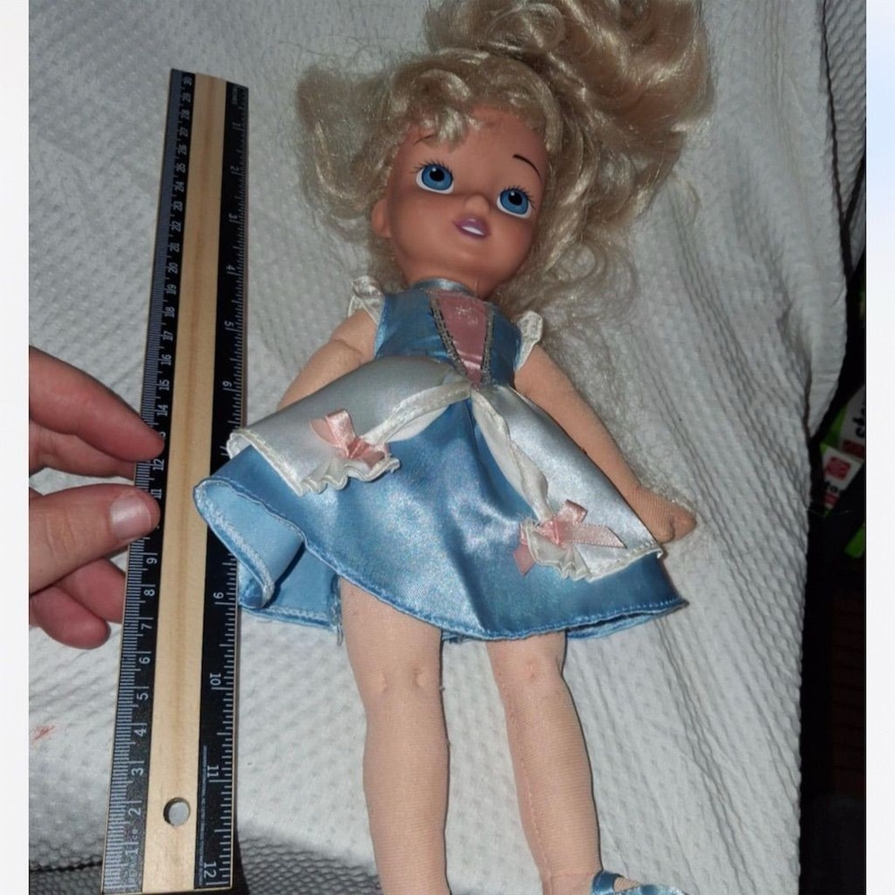 Disney Cinderella 12" Plush Doll Playmates 2006 Soft Toy toddler
